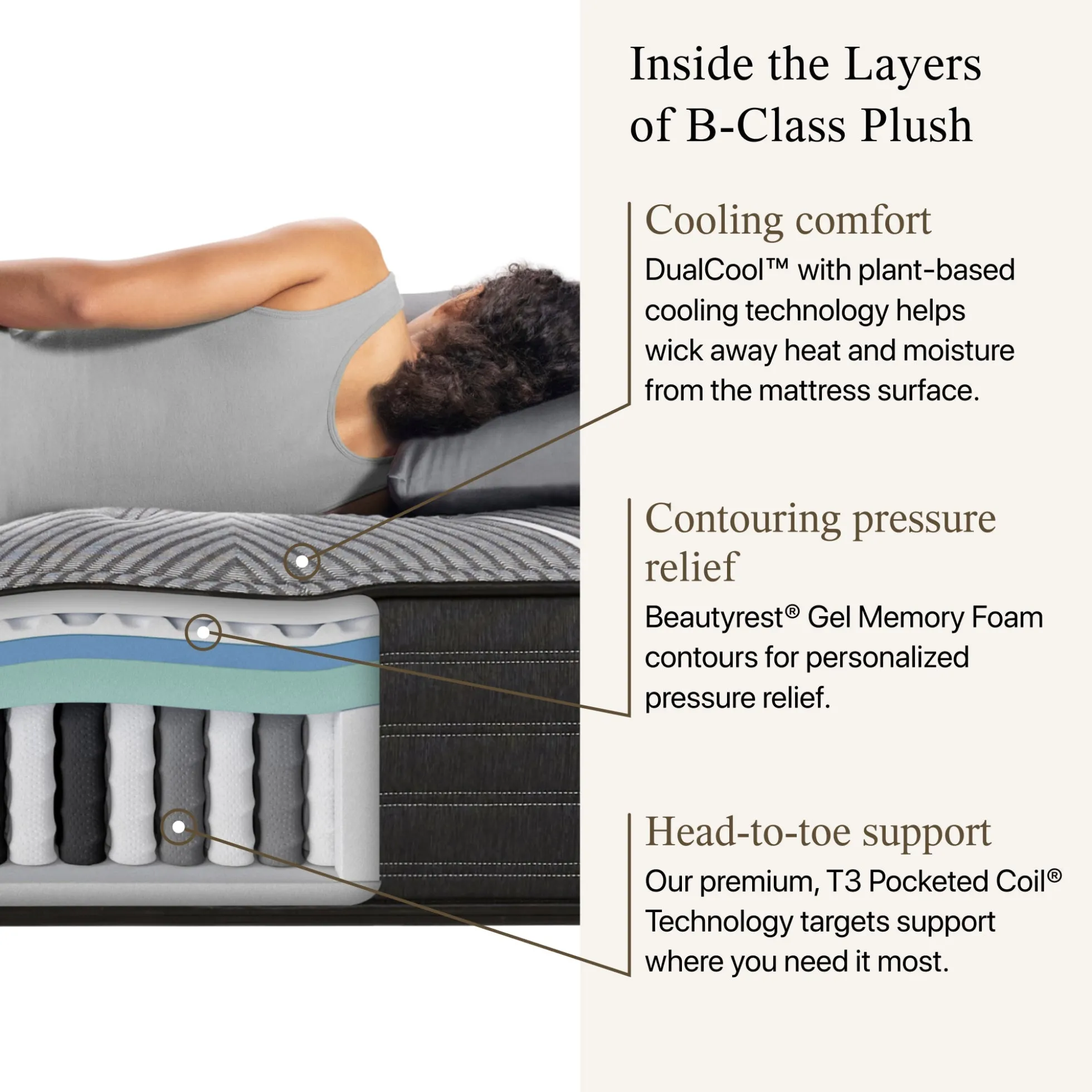 Beautyrest Black B-Class Plush Mattress