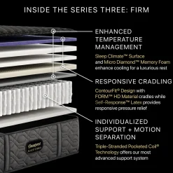Beautyrest Black Series Three Firm Hybrid Mattress