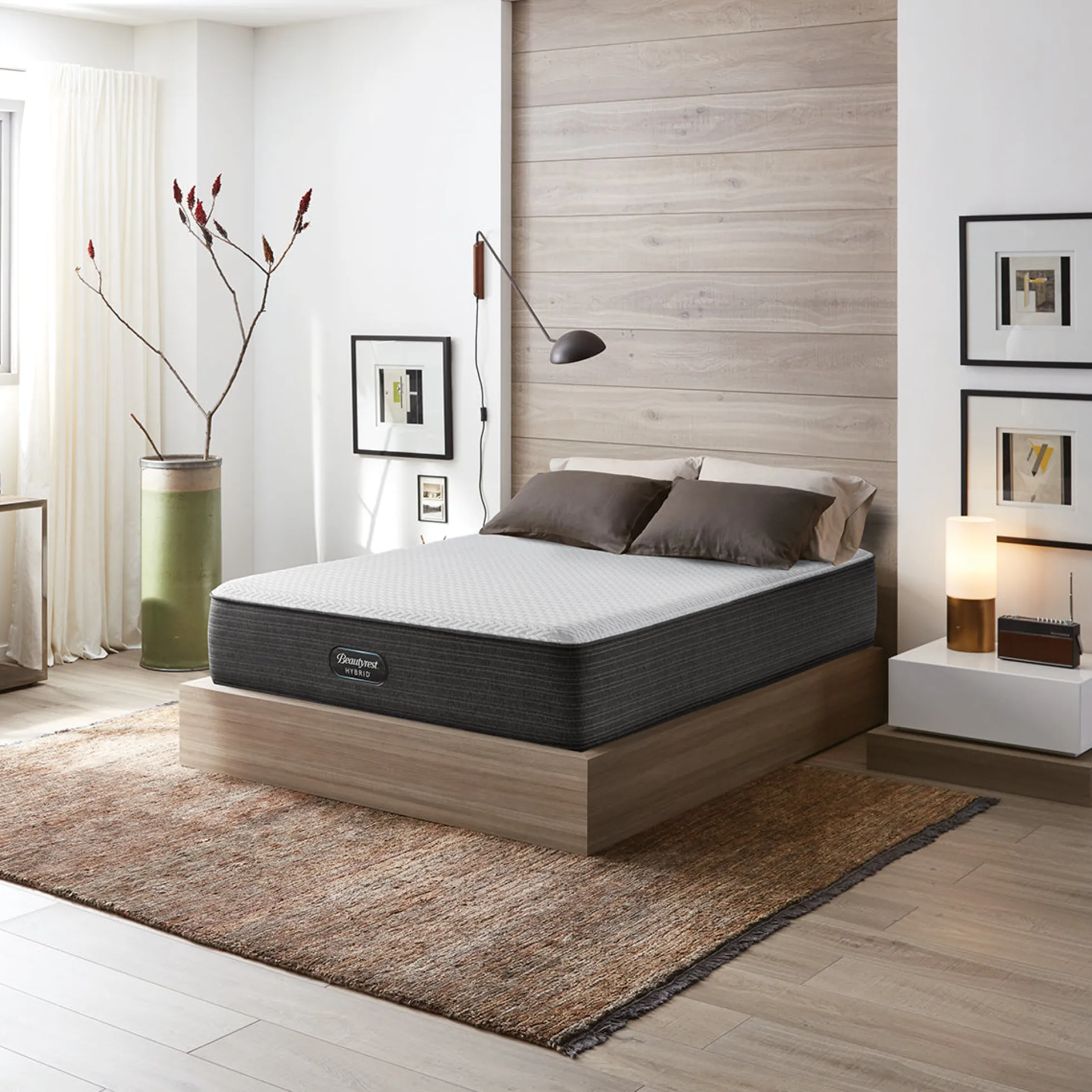 Beautyrest Reach Mount Bona Hybrid Medium Mattress