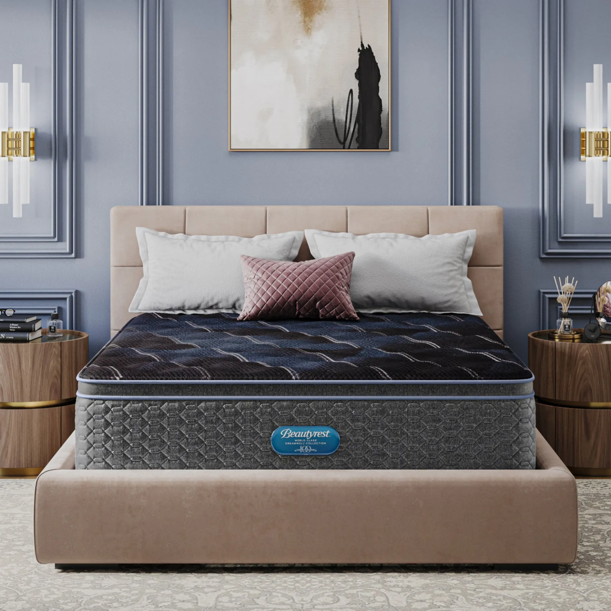 Beautyrest World Class Dreamwell Haniford Plush Pillow Top Mattress