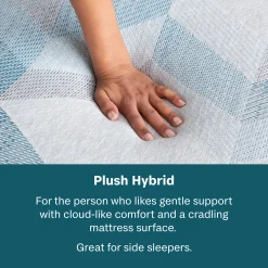 BeautySleep Dream Weaver Plush Hybrid Mattress