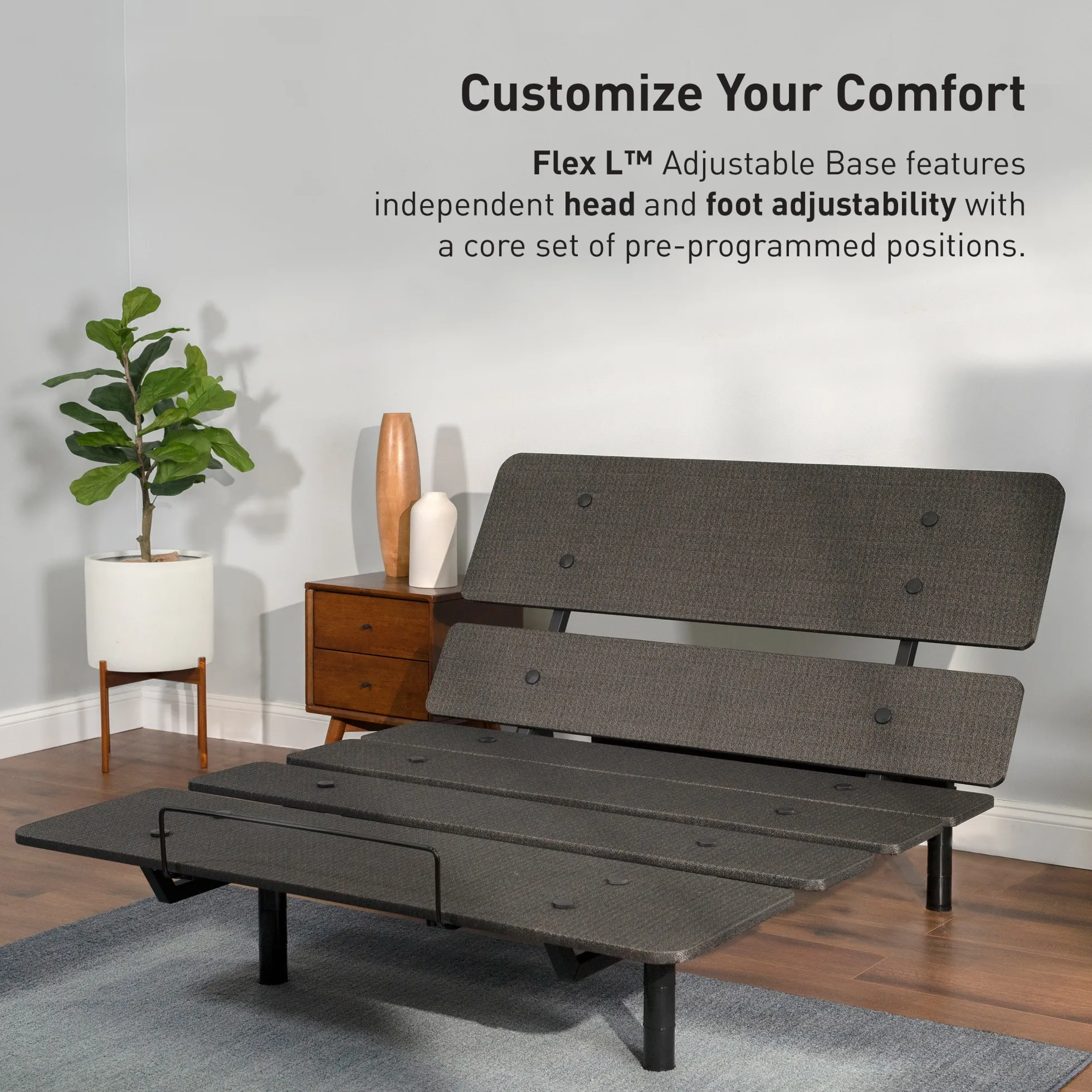 BEDGEAR Flex L™ Adjustable Bed Base