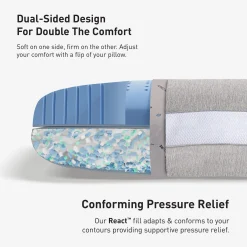 BEDGEAR Flow Cuddle Curve Performance Pillow®