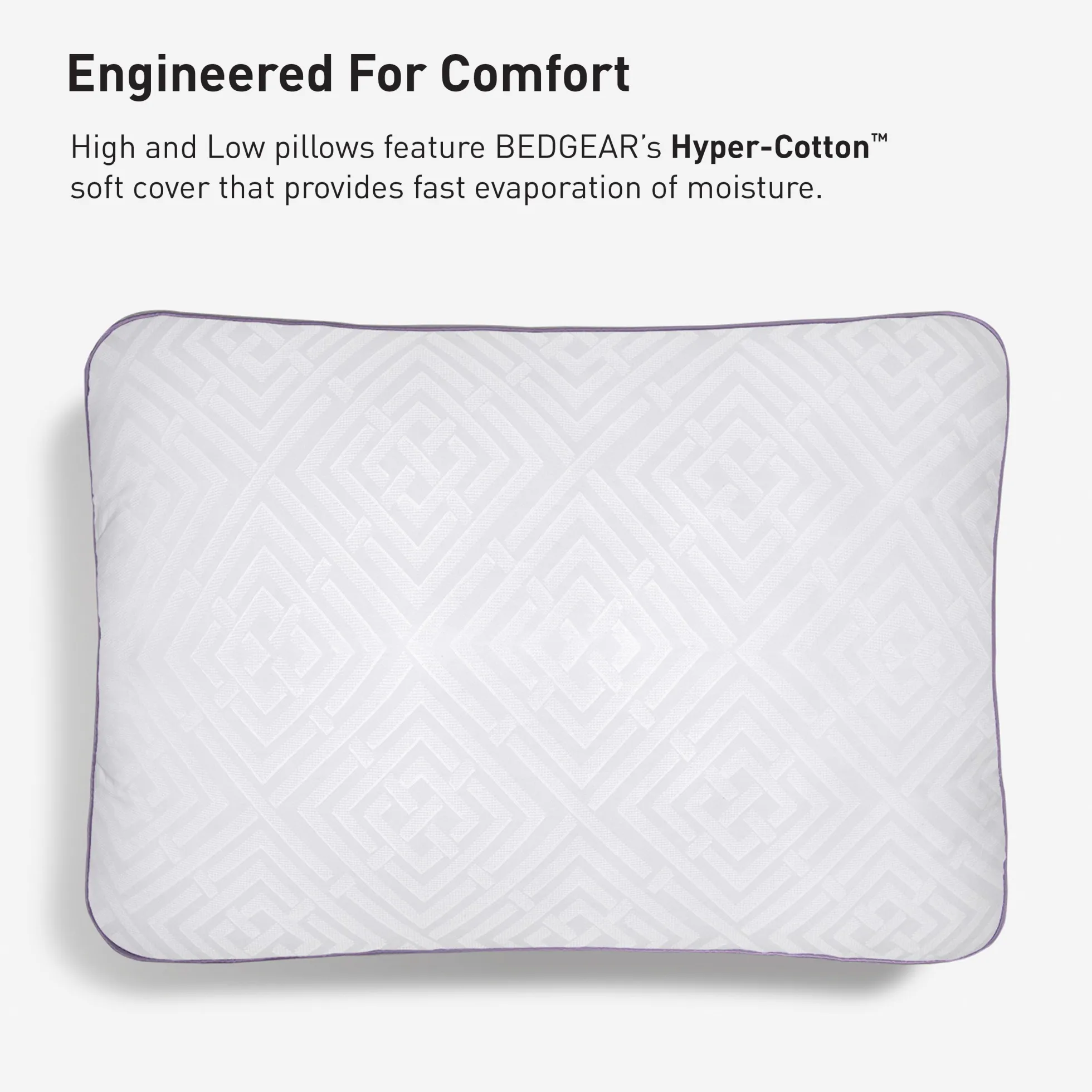BEDGEAR High-Low Performance Pillow®