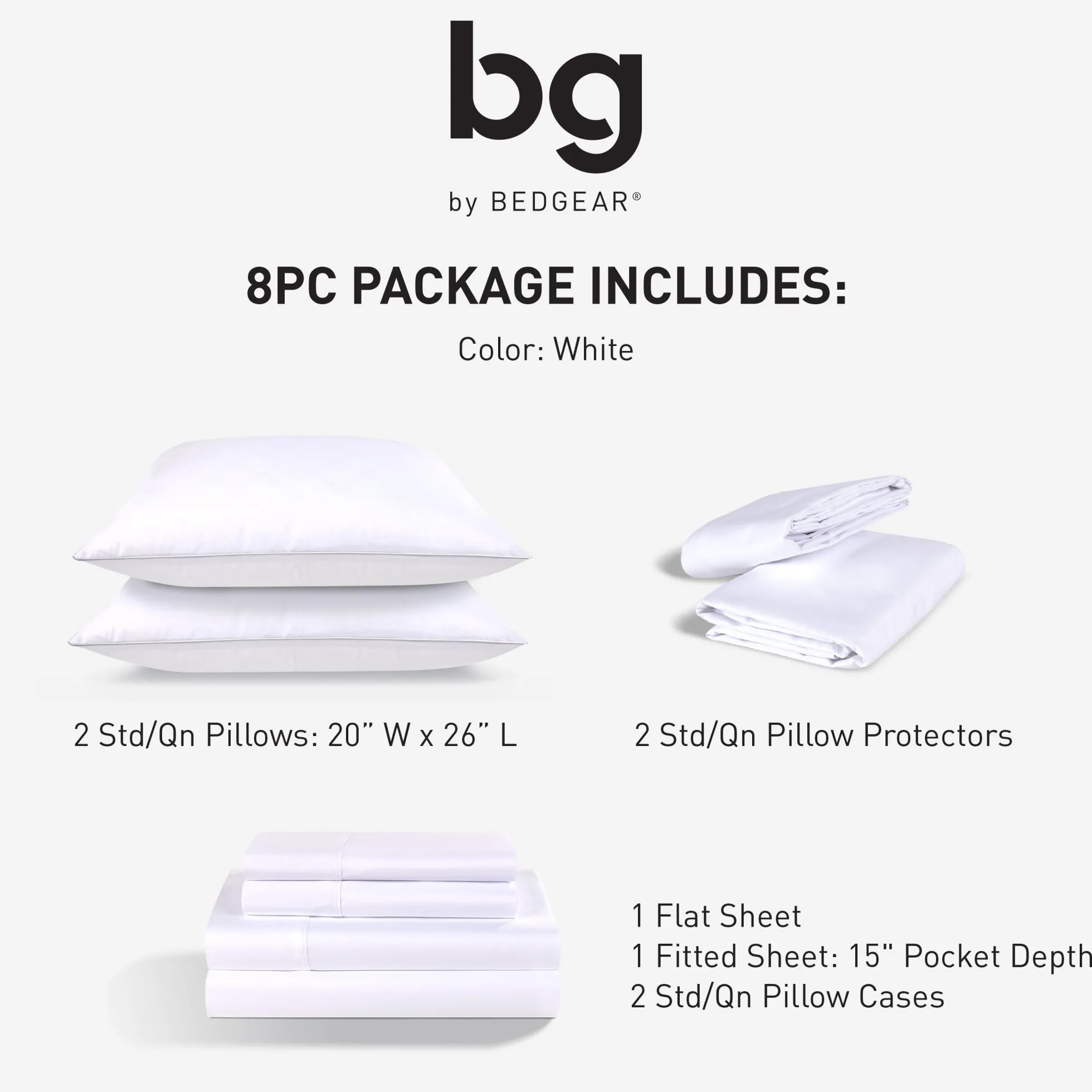 BG by BEDGEAR Complete Bedding Set