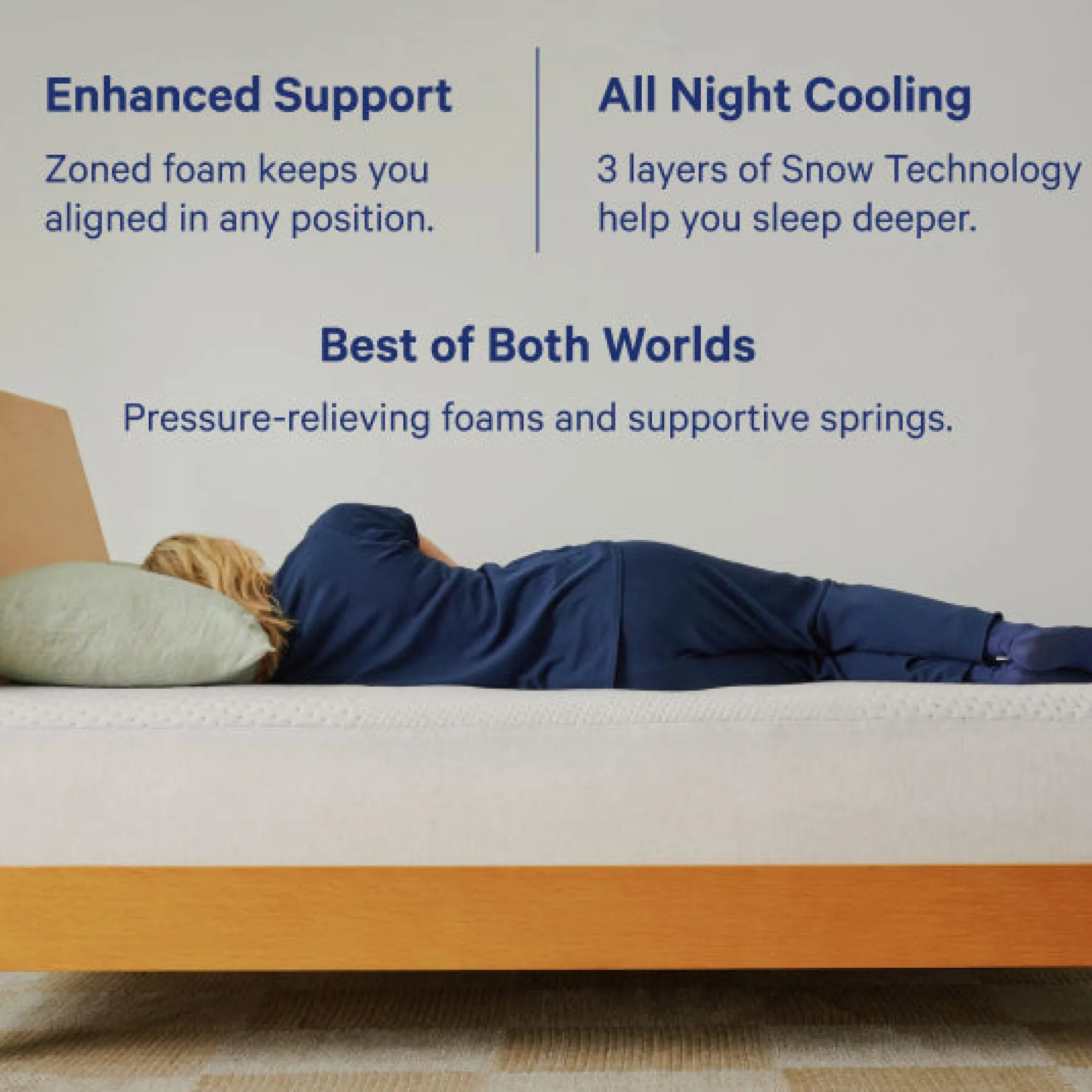 Casper Snow Hybrid Mattress