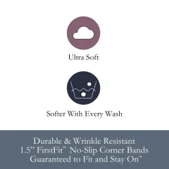 DreamFit DreamComfort™ Brushed Microfiber Sheet Set