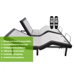 GhostBed Adjustable Bed Base