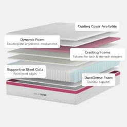 Helix Dusk Medium Hybrid Mattress