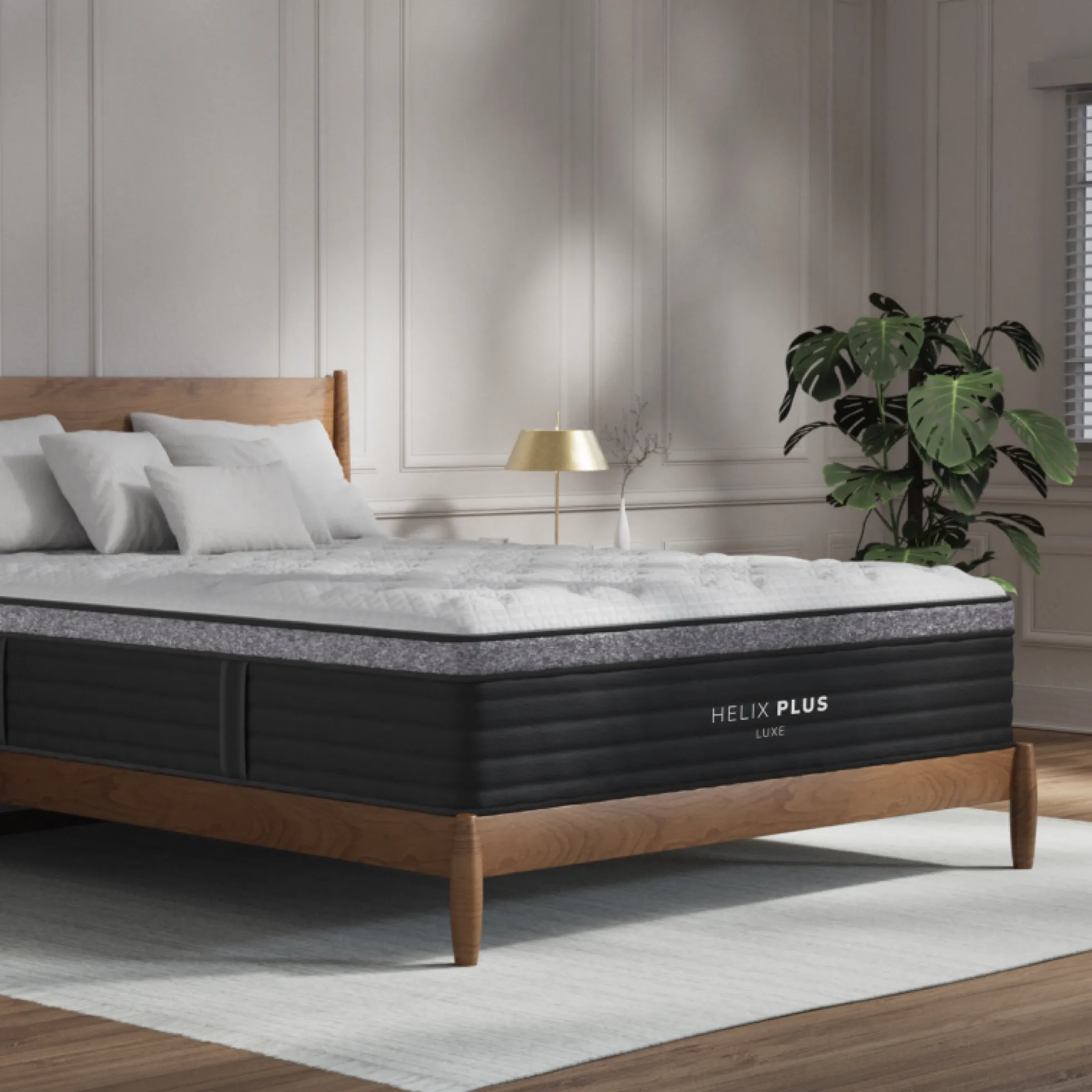 Helix Plus Luxe Medium Hybrid Mattress