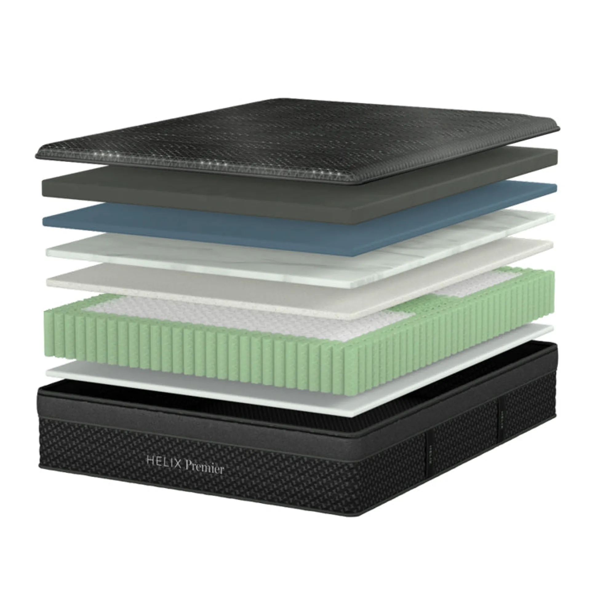 Helix Premier Medium Hybrid Mattress
