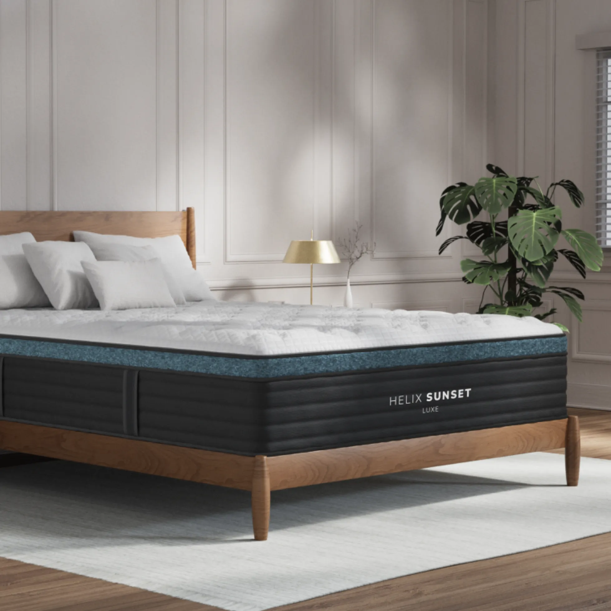 Helix Sunset Luxe Plush Hybrid Mattress