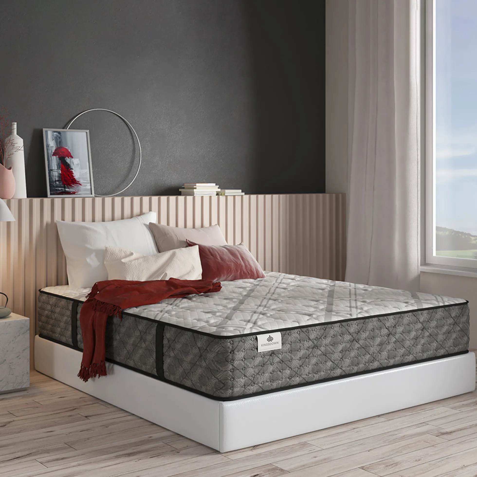 Kingsdown Crestbrook Hybrid Plush Mattress