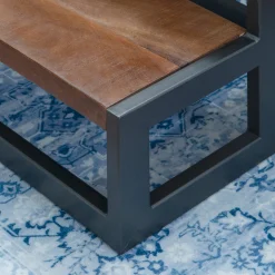 Powell Blythe Bed Steps in Gunmetal
