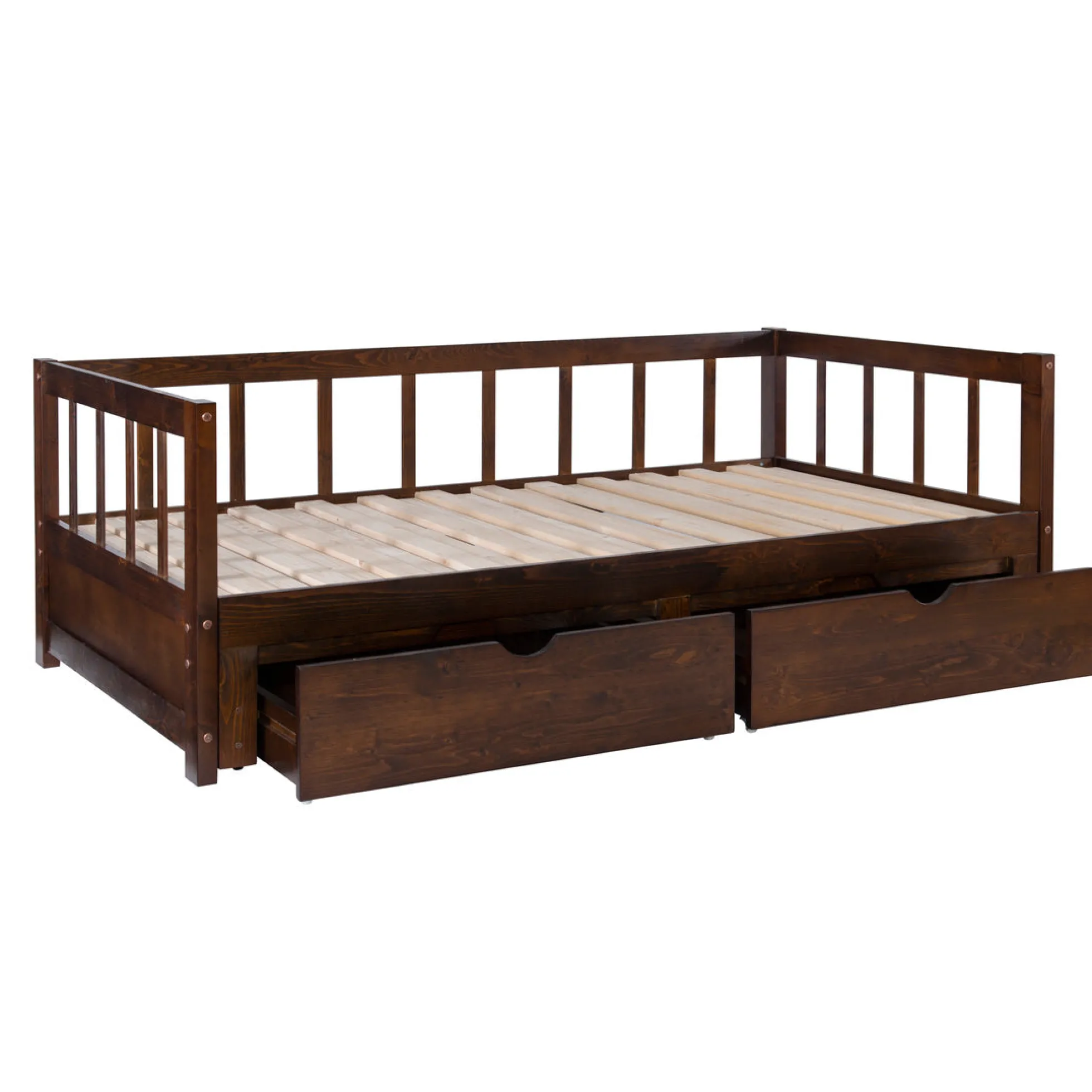 Powell Hope Daybed with Drawers in Espresso