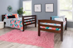 Powell Levi Twin over Full Bunk Bed in Espresso