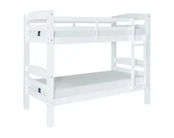 Powell Levi Twin over Twin Bunk Bed in White