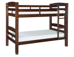 Powell Levi Twin over Twin Bunk Bed in Espresso
