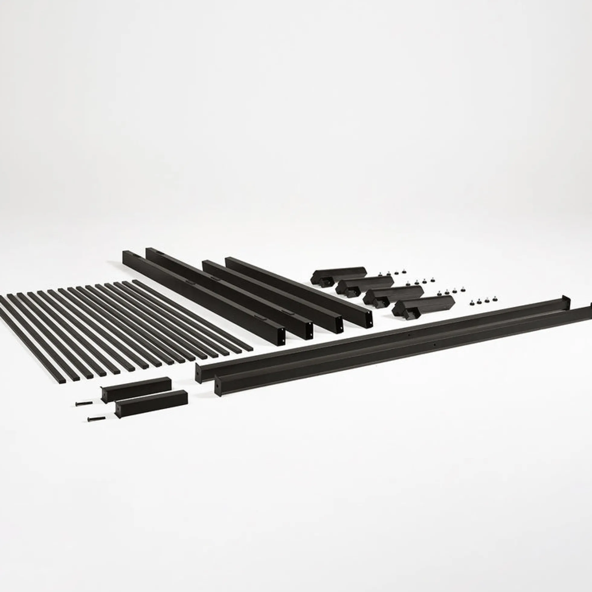 Purple Metal Platform Bed Frame