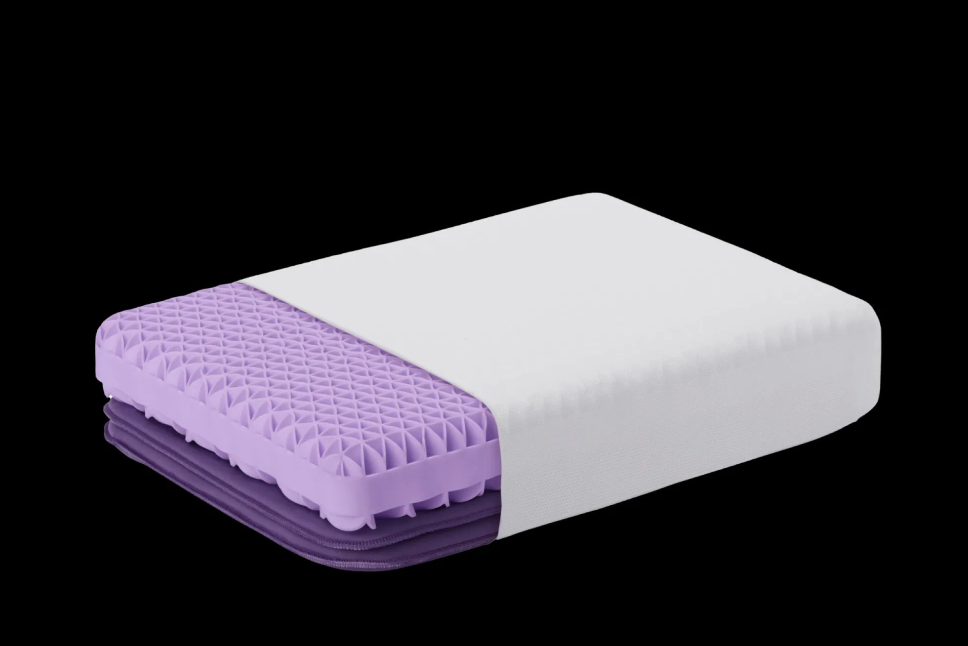 Purple Pillow with Booster