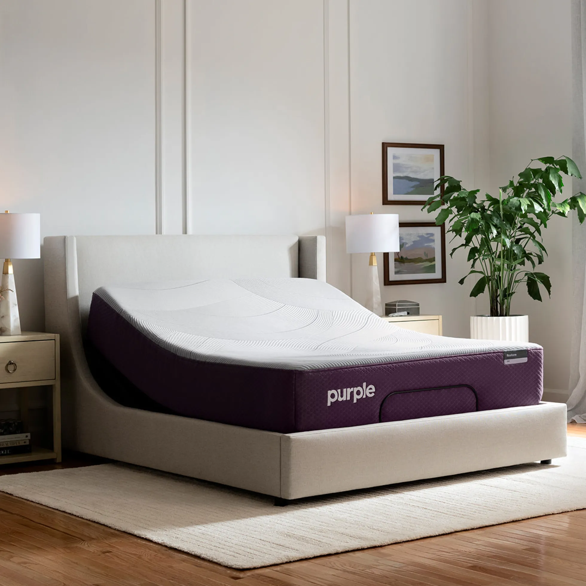 Purple Premium Smart Adjustable Bed Base