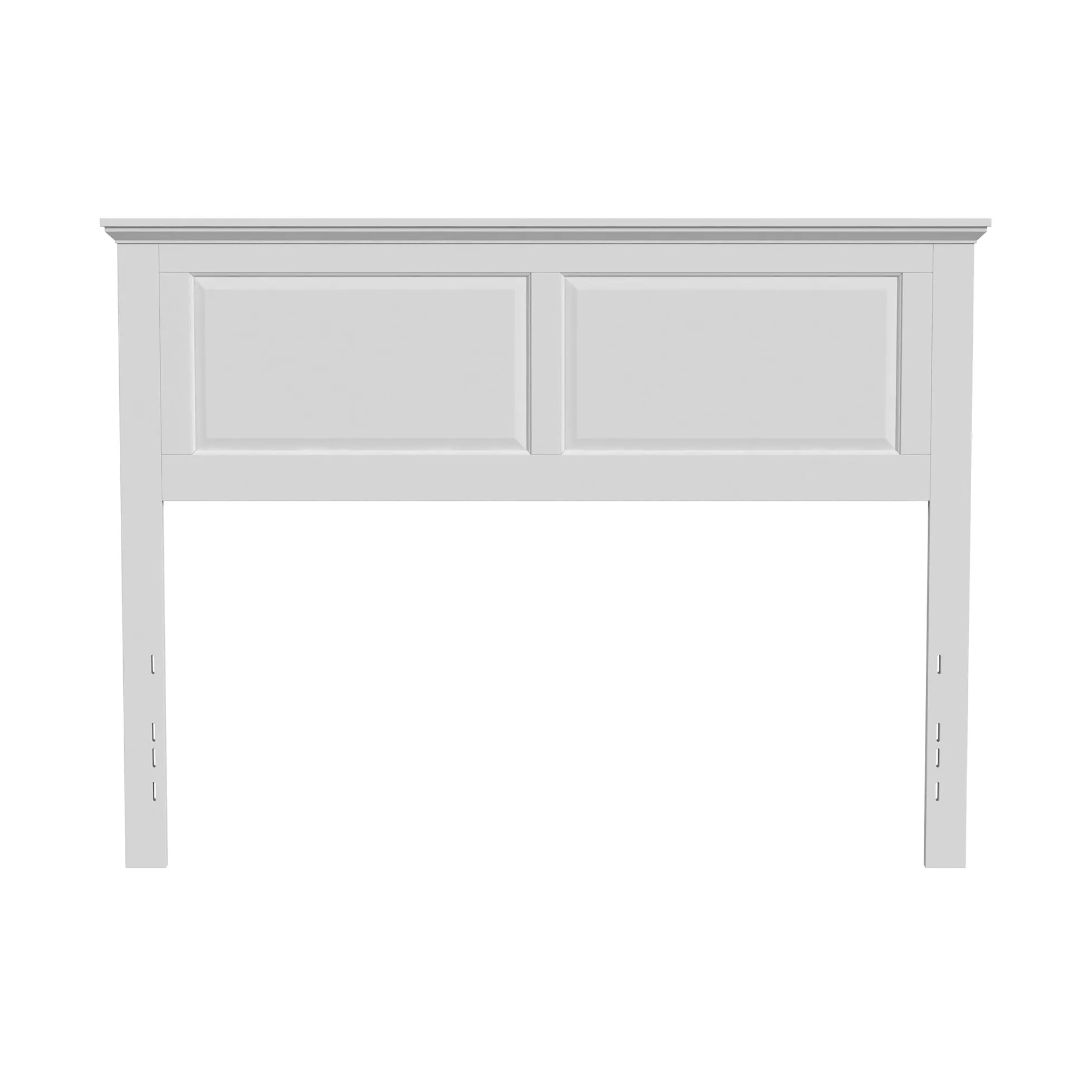 Rize Home Cottage Wood Headboard in White
