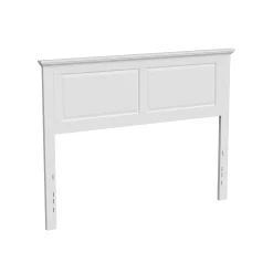 Rize Home Cottage Wood Headboard in White