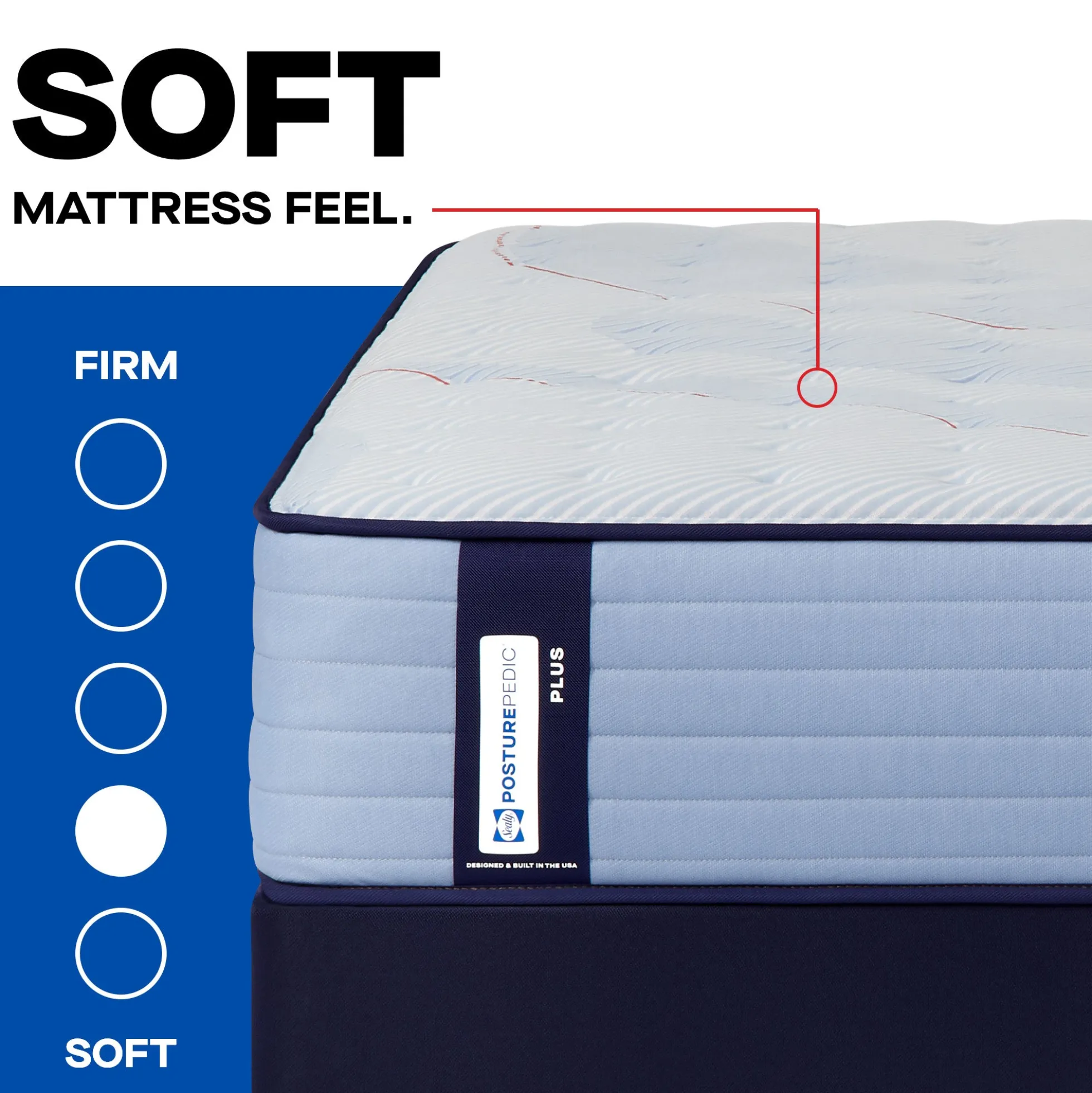 Sealy Posturepedic® Plus Cranford Grove Soft Mattress