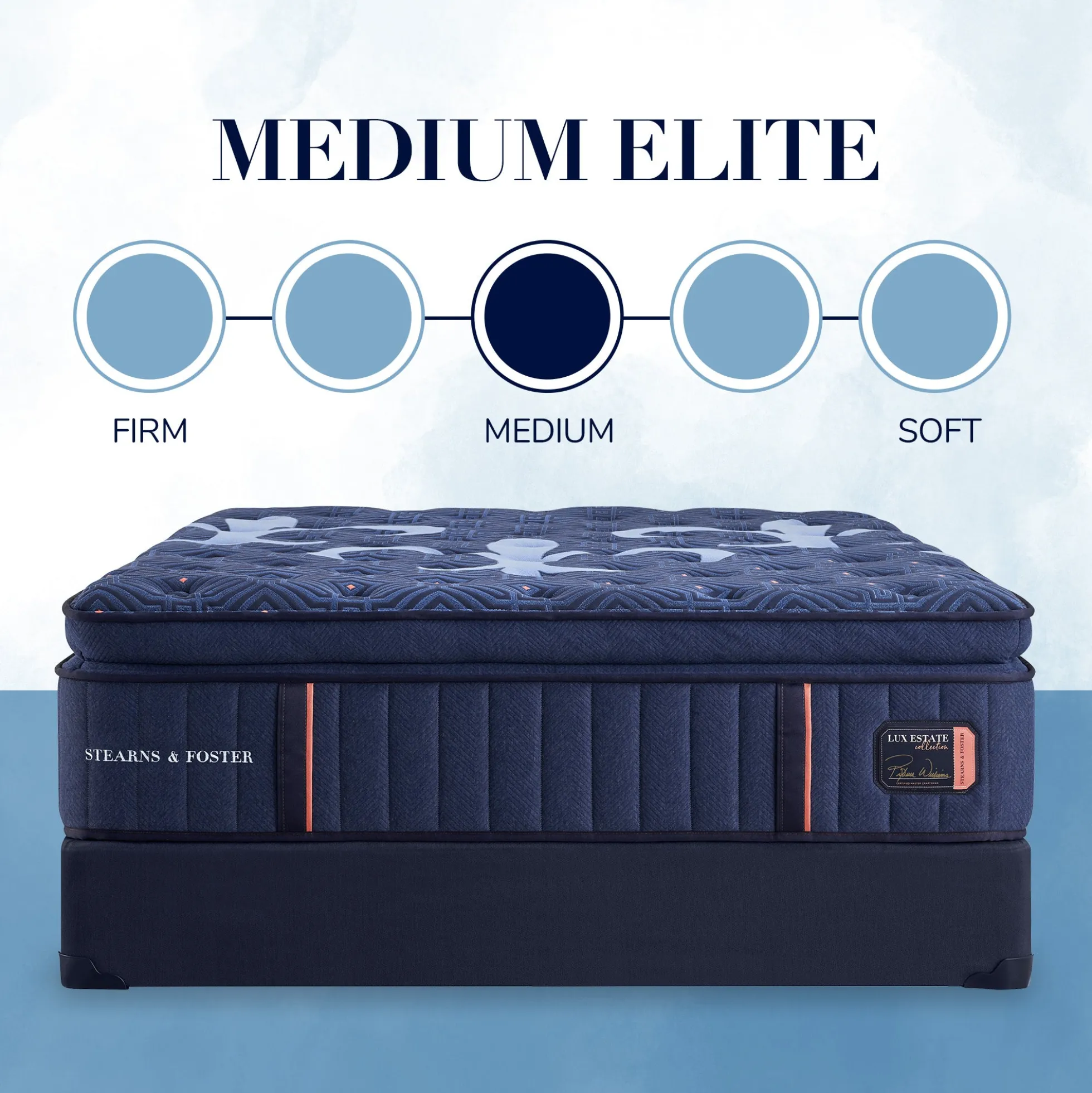 Stearns & Foster Lux Estate Elite Medium Pillow Top Mattress