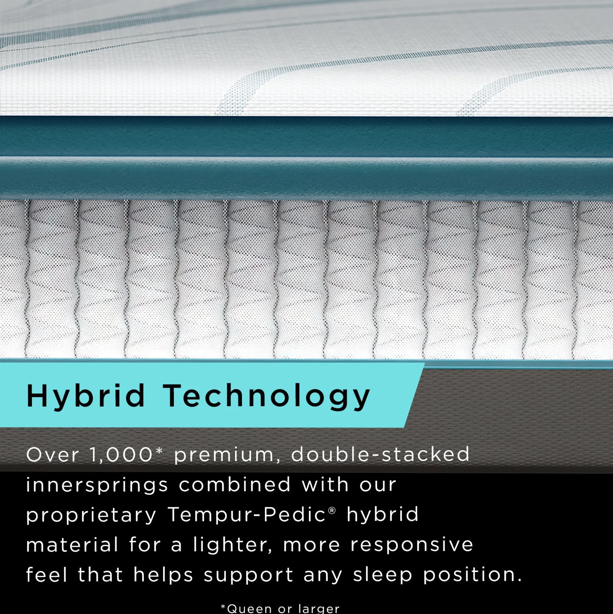 Tempur-Pedic TEMPUR-Adapt® Medium Hybrid Mattress