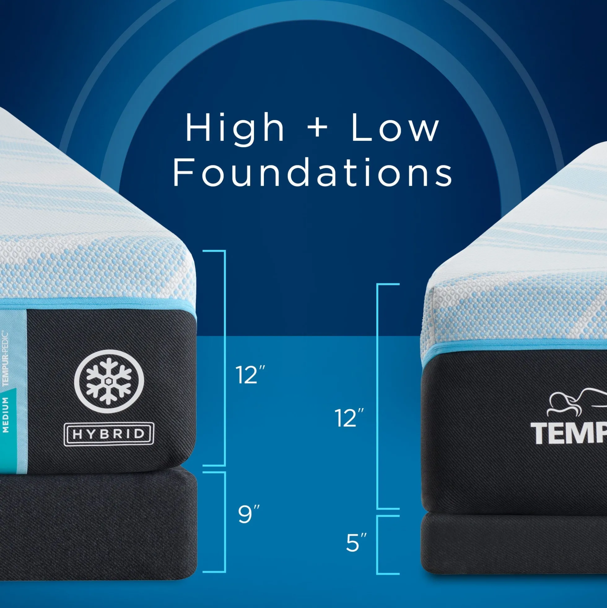 Tempur-Pedic TEMPUR-ProBreeze® Medium Hybrid Mattress